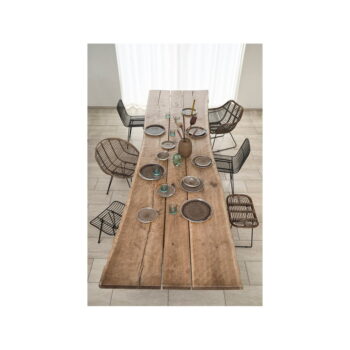 Čierna kovová jedálenská stolička Svale - Villa Collection - Image 6