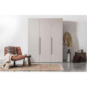 Sivá modulárna skriňa 165x210 cm Rens – WOOOD – Obrázok 4