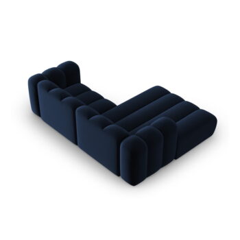Tmavomodrá rohová pohovka (ľavý roh) Lupine – Micadoni Home – Obrázok 4