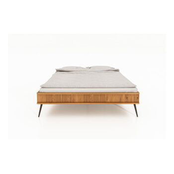 Dvojlôžková posteľ z dubového dreva 180x200 cm Kula - The Beds – Obrázok 3