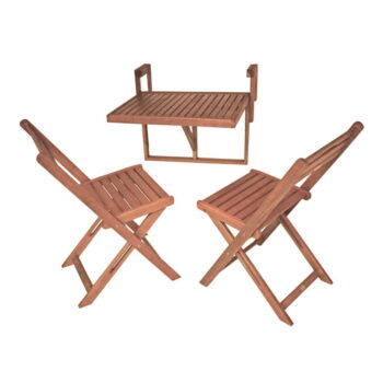 Závesný balkónový stolík 64x65 cm Berkeley – Garden Pleasure – Obrázok 4