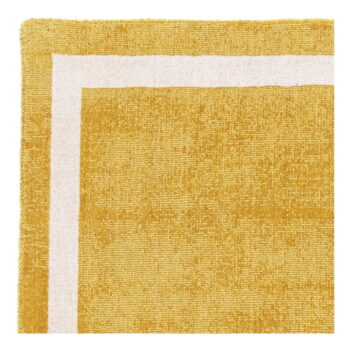 Okrovožltý ručne tkaný vlnený koberec 68x240 cm Albi – Asiatic Carpets - Image 4
