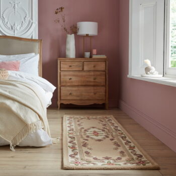 Béžový vlnený behúň Flair Rugs Aubusson, 67 x 210 cm – Obrázok 2