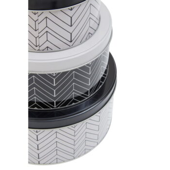 Kovové dózy v súprave 3 ks na potraviny Urban – Premier Housewares - Image 7