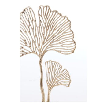Kovová soška (výška 48 cm) Leaf – Light & Living - Image 7