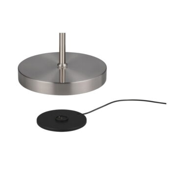 LED stojacia lampa v striebornej farbe (výška 160 cm) Moreno – Trio - Image 6