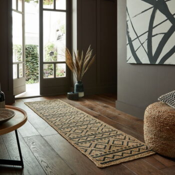 Jutový behúň v prírodnej farbe 60x230 cm Luis – Flair Rugs - Image 2