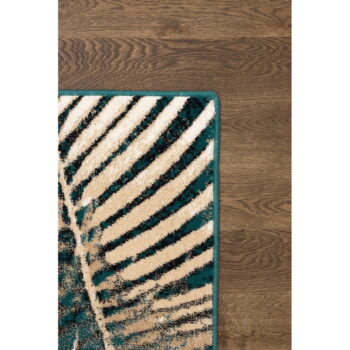 Vlnený koberec v petrolejovomodrej farbe 160x240 cm Areca - Agnella - Image 4