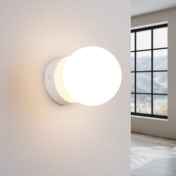 Biele nástenné svietidlo Blaze – Nice Lamps - Image 4