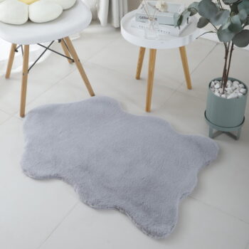 Svetlosivá syntetická kožušina 60x90 cm Caty – Ayyildiz Carpets – Obrázok 2