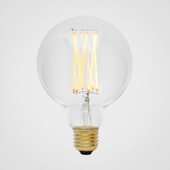 Teplá LED filamentová stmievateľná žiarovka E27, 6 W Elva – tala - Image 3