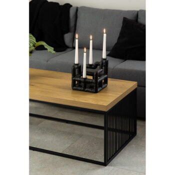 Konferenčný stolík s doskou v dubovom dekore v prírodnej farbe 60x120 cm Strington – Actona – Obrázok 6