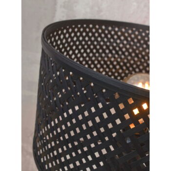 Čierna stolová lampa s bambusovým tienidlom (výška 53 cm) Java – Good&Mojo – Obrázok 6