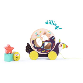 Ťahacia hračka Toucan – Moulin Roty - Image 5