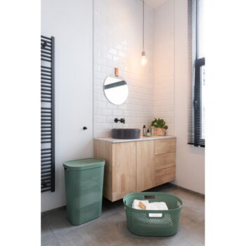 Zelený kôš na bielizeň Curver Infinity Hamper, 40 l - Image 3