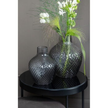 Sivá sklenená váza (výška 20 cm) Delight – PT LIVING - Image 2