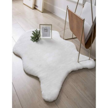 Biela syntetická kožušina 120x180 cm Pelush White – Mila Home - Image 2