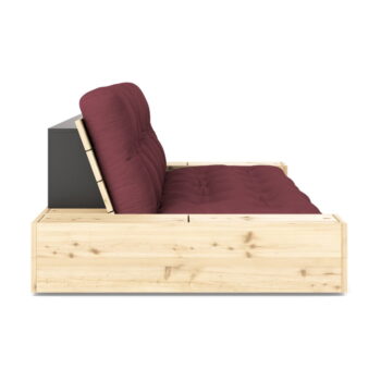 Vínová rozkladacia pohovka 244 cm Base – Karup Design - Image 3