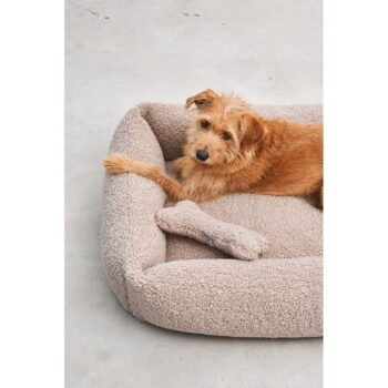 Béžový pelech pre psa z materiálu buklé 93x120 cm Senso Greige L – MiaCara - Image 5