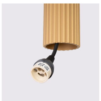 Závesné svietidlo v zlatej farbe Gleam – Nice Lamps - Image 9