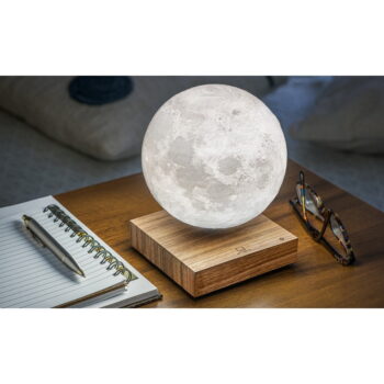 Hnedá LED stolová lampa (výška  14 cm) Moon – Gingko – Obrázok 5