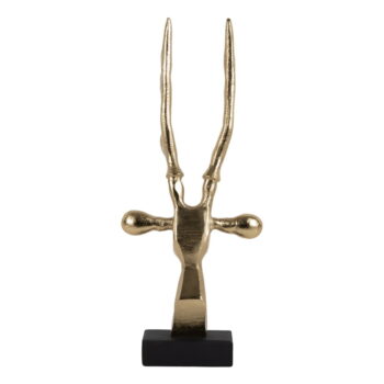 Kovová soška (výška 34 cm) Reindeer Head – PT LIVING – Obrázok 4