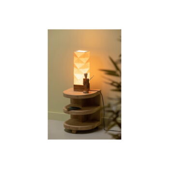 Béžová stolová lampa (výška  43 cm) Brett – WOOOD - Image 3