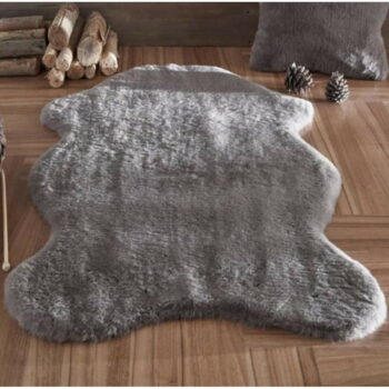 Antracitovosivá syntetická kožušina 120x180 cm Pelush Anthracite – Mila Home - Image 2