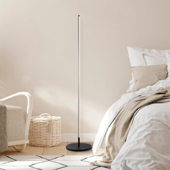 Čierna LED stojacia lampa (výška  153 cm) Only – Opviq lights - Image 6