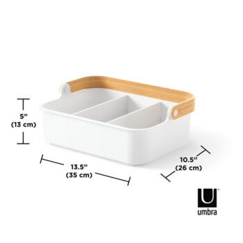 Biely plastový kúpeľňový organizér Bellwood - Umbra – Obrázok 7