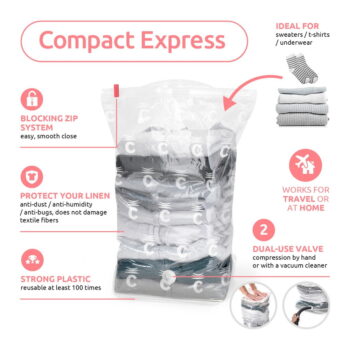 Vákuové vrecia v súprave 2 ks Express L – Compactor - Image 10
