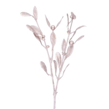 Umelá vetvička (výška  55 cm) Mistletoe – Ego Dekor – Obrázok 2
