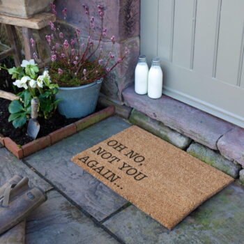 Rohožka z kokosového vlákna 40x60 cm Oh No Not You Again – Artsy Doormats – Obrázok 4