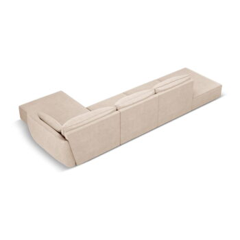 Béžová rohová pohovka (pravý roh) Vanda - Mazzini Sofas - Image 3
