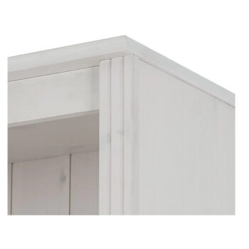 Biela vitrína z borovicového dreva 518x223 cm Anita – Støraa – Obrázok 4