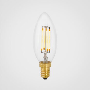 Teplá LED filamentová stmievateľná žiarovka E14, 4 W Candle - tala - Image 7