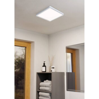 LED stropné svietidlo v striebornej farbe 28,5x28,5 cm FUEVA 5 – EGLO - Image 4