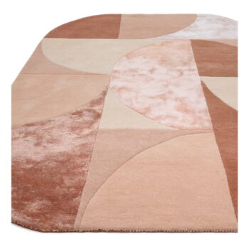 Ružový vlnený koberec 200x300 cm Earth – Asiatic Carpets - Image 4