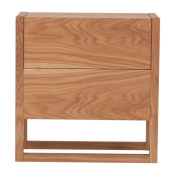 Vinotéka z dubového dreva v prírodnej farbe 59x60 cm NewEst - Woodman - Image 6