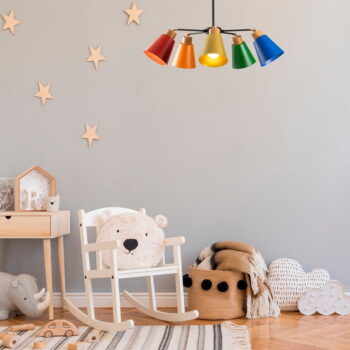 Závesné svietidlo s kovovým tienidlom ø 58 cm Manavgat – Opviq lights - Image 2
