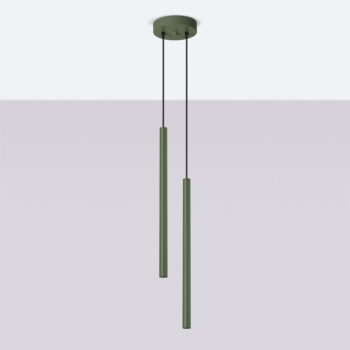 Zelené závesné svietidlo ø 15 cm Fideus – Nice Lamps - Image 3