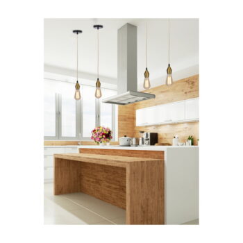 Kovové závesné svietidlo v zlatej farbe - Candellux Lighting - Image 3