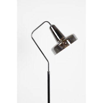 Sivá stojacia lampa Anshin - White Label – Obrázok 2