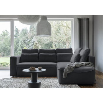 Tmavosivá rozkladacia rohová pohovka (variabilná) Homely Tommy – Miuform - Image 5
