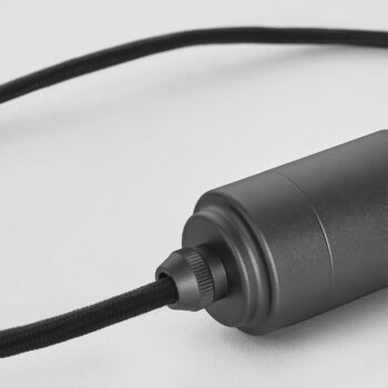 Tmavosivé stmievateľné závesné svietidlo ø 25 cm Triple Pendant – tala - Image 5