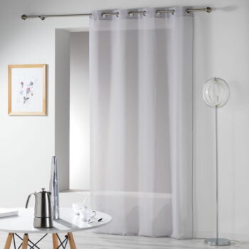 Sivá záclona 140x280 cm Telma – douceur d'intérieur - Image 3
