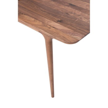 Jedálenský stôl z orechového dreva 90x200 cm Fawn – Gazzda - Image 8