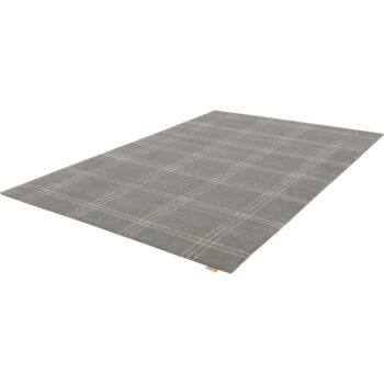 Antracitovosivý vlnený koberec 160x240 cm Calisia M Grid Prime – Agnella - Image 3