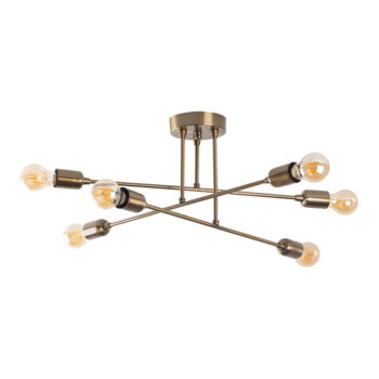 Stropné svietidlo v zlatej farbe Fleur – Opviq lights