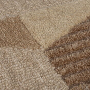 Hnedý ručne tkaný vlnený koberec 200x290 cm Moda Asher – Flair Rugs - Image 4